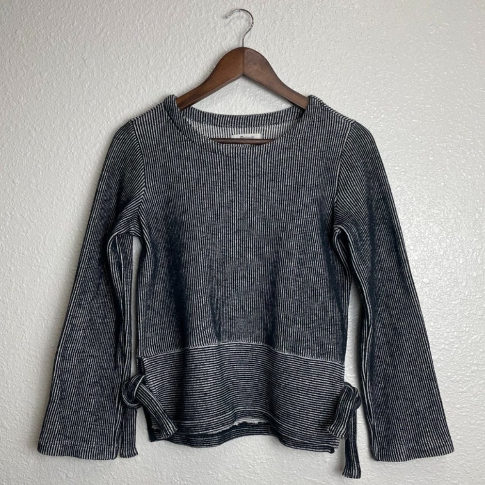 Madewell French Rib Side-Tie Pullover (size XS)